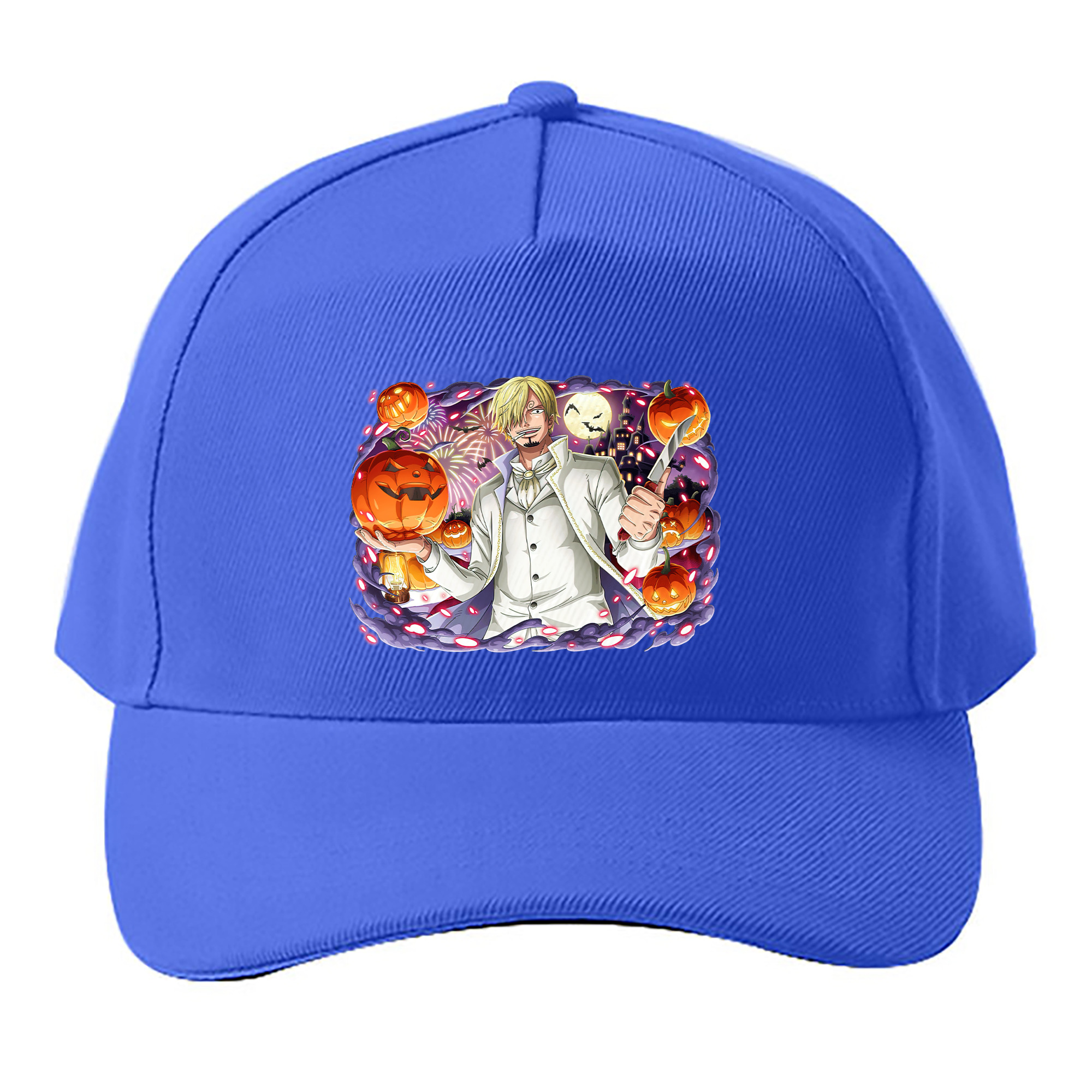 （画像用） ワンピース サンジ ONE PIECE Sanji ベースボールキャップ 綿100％ 男女兼用 帽子 スポーツ